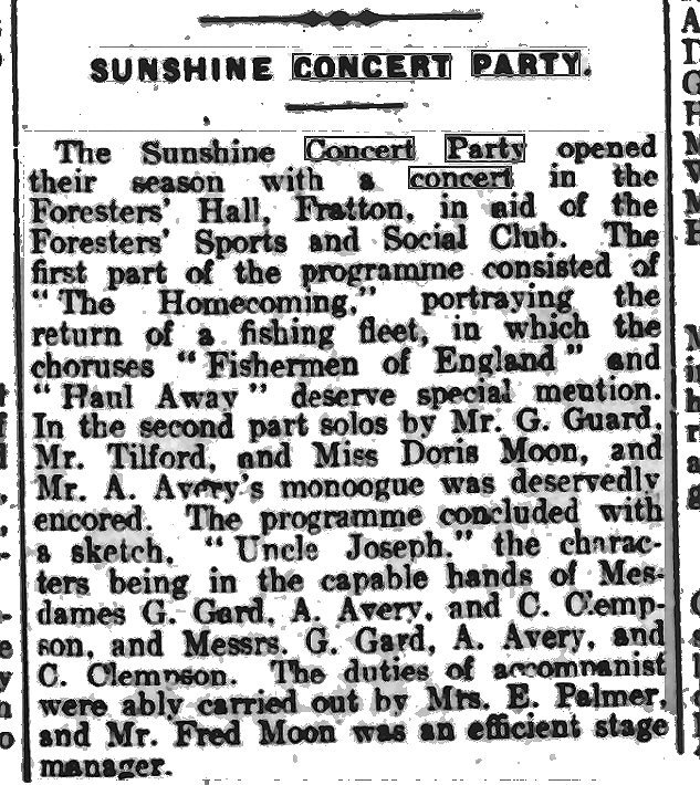 Thursday 26 September 1929 sunshine